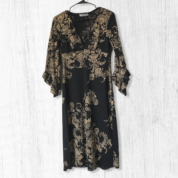 jonathan martin Dresses & Skirts - Jonathan Martin Floral Long Sleeve Dress